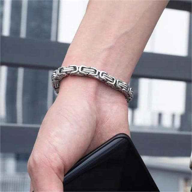 明星同款 鈦鋼手鍊《J.Y》手鍊 手鏈 飾品 男手鍊 女手鍊 狂飆高啟強同款 生日禮物 情侶手鍊