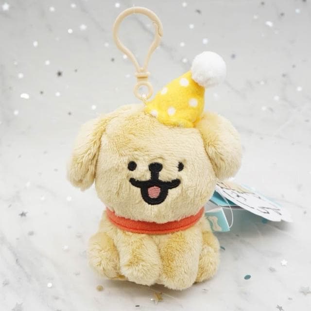 𝗣𝗲𝗻𝗻𝘆 𝗦𝘁𝘂𝗱𝗶𝗼韓國Maltese線條小狗生日帽吊飾✔️掛飾 娃娃 鑰匙圈 布偶 生日禮物