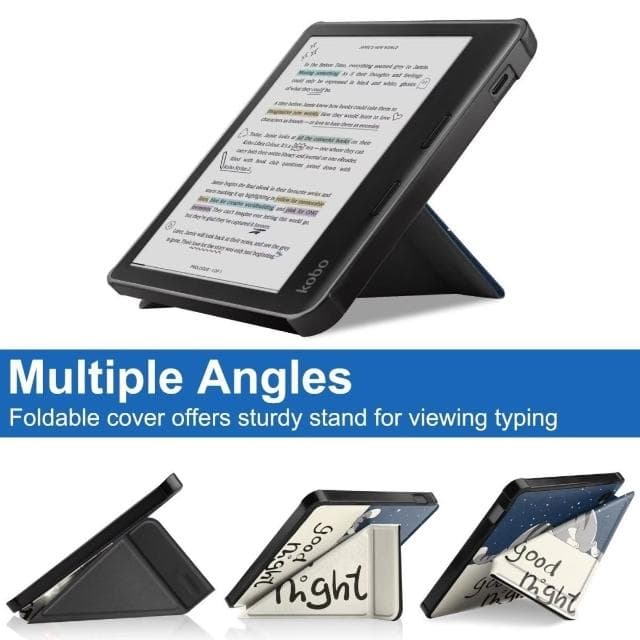 【望星願】KOBO Libra colour 保護套 保護殼 閱讀器 電子書 Libra colour 皮套 7吋多角度支撐變形款