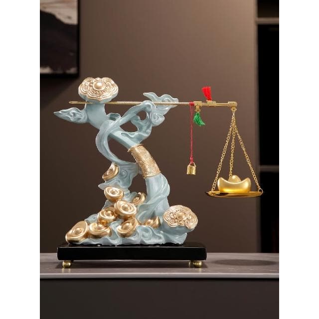 新中式高檔稱心如意擺件酒櫃客廳裝飾品開業禮物搬家喬遷新居禮品