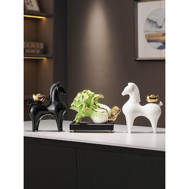 招財白菜擺件開業禮品百財裝飾品客廳電視櫃酒櫃喬遷店鋪開店禮物