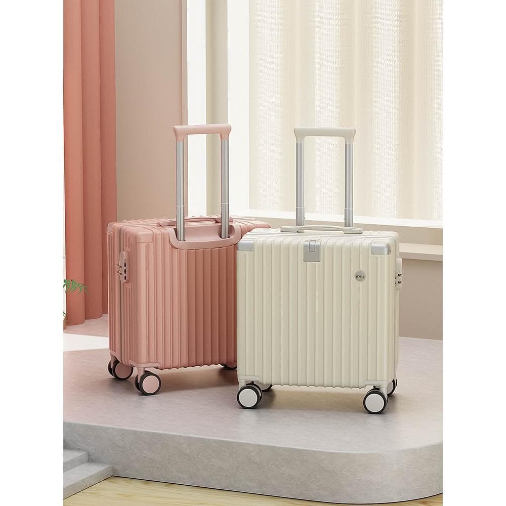 20寸行李箱小型輕便登機箱女拉杆箱加厚萬向輪密碼箱18寸男旅行箱