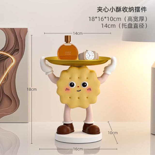 入戶玄關鑰匙收納擺件鞋櫃電視櫃客廳家居桌面裝飾品喬遷新居禮物