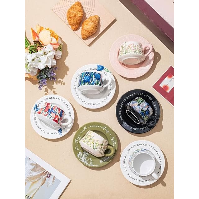 咖啡杯子套裝高檔精緻喬遷新居搬家結婚新婚禮物禮盒