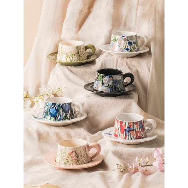 咖啡杯子套裝高檔精緻喬遷新居搬家結婚新婚禮物禮盒