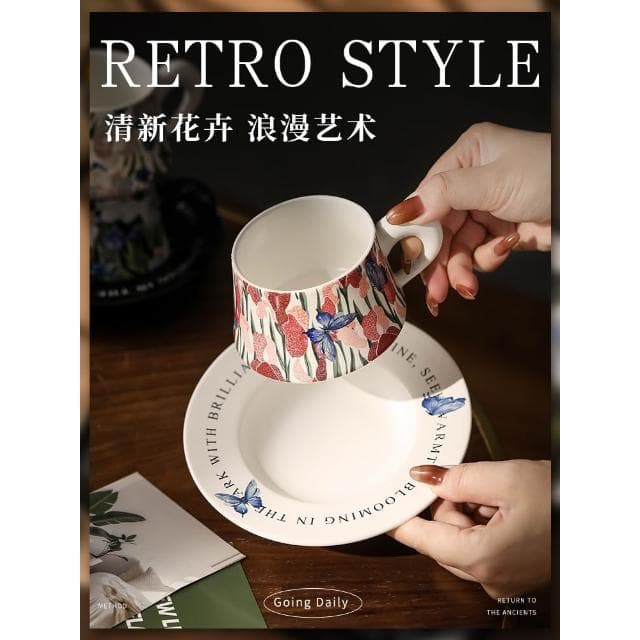 訂婚禮物咖啡杯伴手禮送閨蜜生日禮物情侶對杯