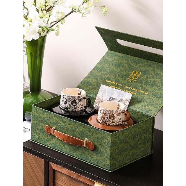 咖啡杯禮盒裝喬遷閨蜜生日新婚情侶對杯禮物年會禮品定制