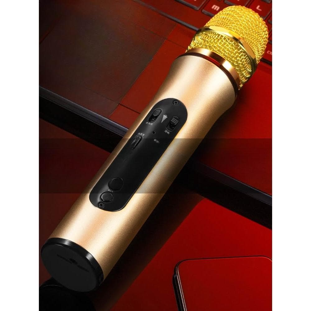 藍牙話筒音響一體麥克風無線家用手機唱歌K歌聲卡直播專用