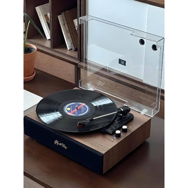 黑膠唱片機復古留聲機藍牙音響客廳歐式擺件新人婚喬遷生日禮物LP