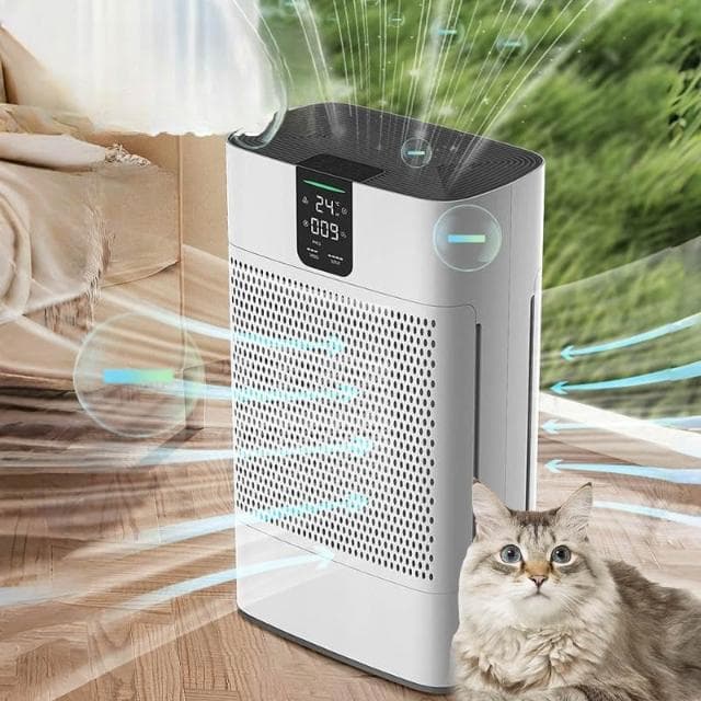 110V寵物毛空氣淨化器吸浮貓毛去異味養狗除甲醛pm2.5