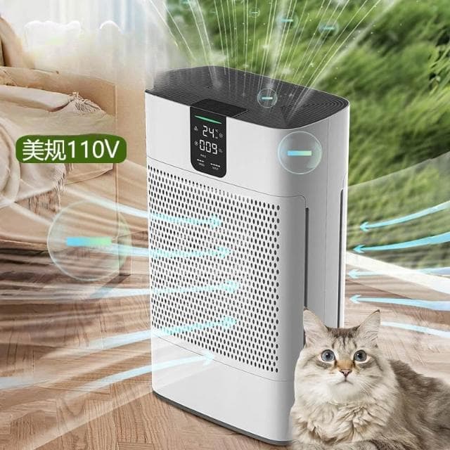 110V寵物毛空氣淨化器吸浮貓毛去除臭異味養狗除甲醛pm2.5