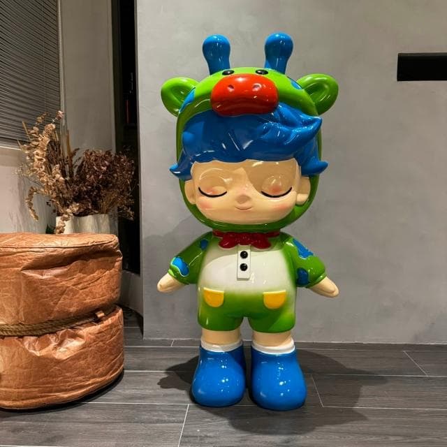 網紅客廳落地擺件家居電視櫃沙發旁卡通存錢罐裝飾品喬遷新居禮物