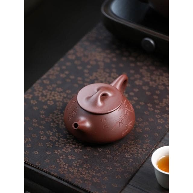 正宗宜興紫砂茶壺顧景舟底槽清石瓢純手工泡茶壺高檔精品茶具套裝