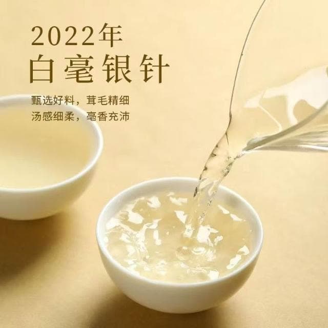 Camelliar頭春 福鼎白茶 白毫銀針 2022年 高山茶葉 老茶 老銀針 米粒芽 罐裝