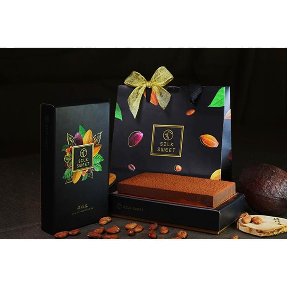 【Silk Sweet 絹絲谷】頂級極黑生巧克力二入組