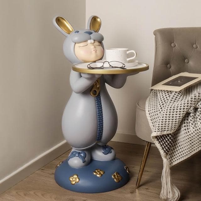 美宜傢居工廠店 廠家 直銷 網紅奶牙兔創意大型落地收納擺件傢居客廳裝飾喬遷新居禮物禮品