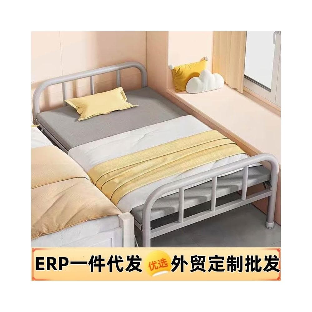 折疊床單人家用簡易床辦公室午睡神器宿舍午休小床出租屋留宿鐵床
