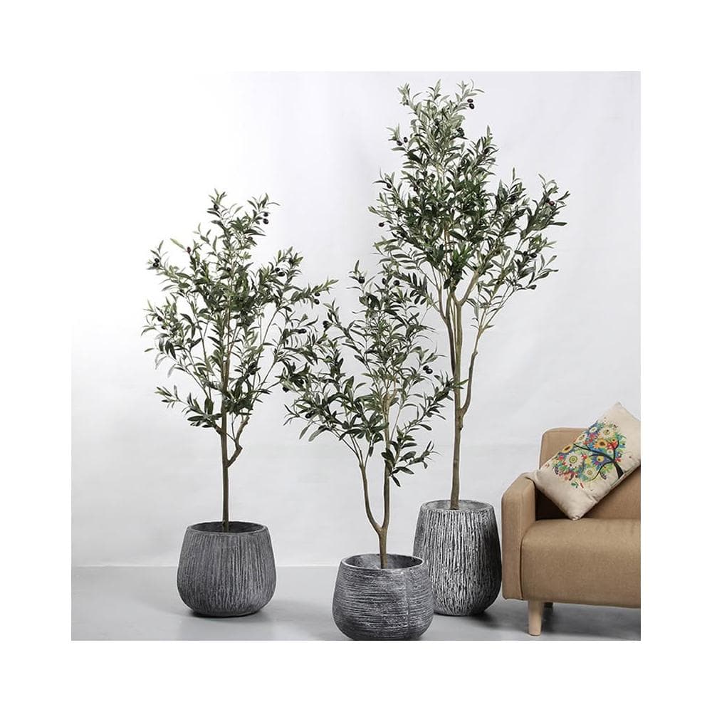 橄欖樹假綠植盆栽北歐室內櫥窗裝飾仿真樹網紅大型仿真植物