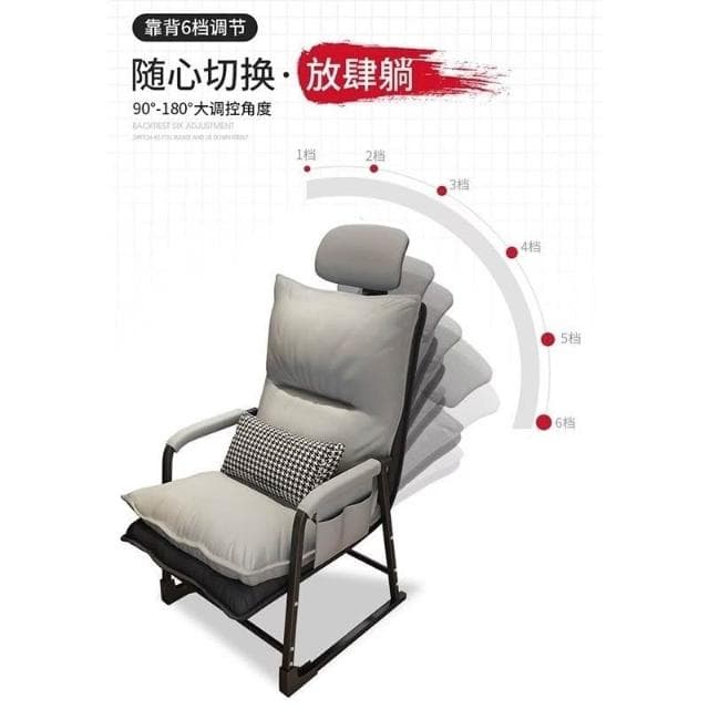 單人床 辦公室午休床午睡床 午休床 看護床 休閒床便攜午睡神器折疊床單人家用成人陪護床鐵床懶人睡椅可躺靠背椅子宿舍折疊床