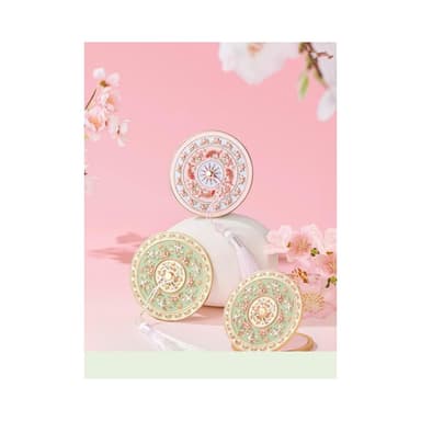 梵花 雀繞花枝小鏡子隨身鏡文創畢業生日禮物女生伴娘伴手禮化妝鏡