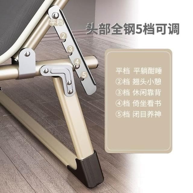 可開發票 免運折疊床單人床午睡家用簡易午休床陪護便攜多功能行軍床辦公室躺椅