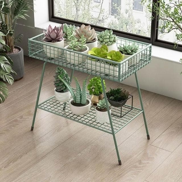 花架 盆栽架 植物架 鐵藝花架置物架陽臺多肉花盆架室內多層落地式戶外庭院植物擺放架