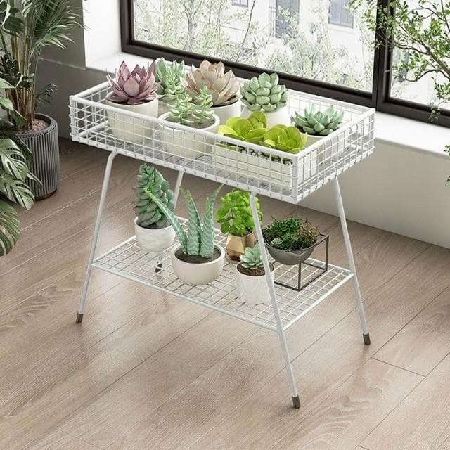 花架 盆栽架 植物架 鐵藝花架置物架陽臺多肉花盆架室內多層落地式戶外庭院植物擺放架