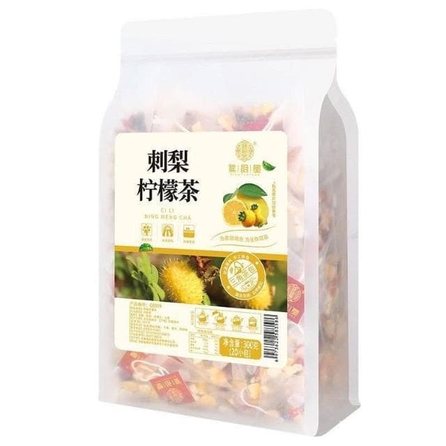 小食糖 刺梨檸檬茶果茶水果茶衝飲茶包山楂可搭檸檬片刺梨幹茶泡水