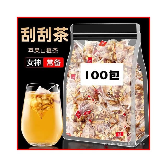 蘋果山楂茶三角包茶包蘋果茶飲痠甜好喝山楂陳皮茶女生喝