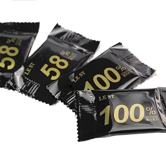 黑巧剋力純可可脂禮盒裝100% 無蔗糖木糖醇休閒零食批髮清倉代餐