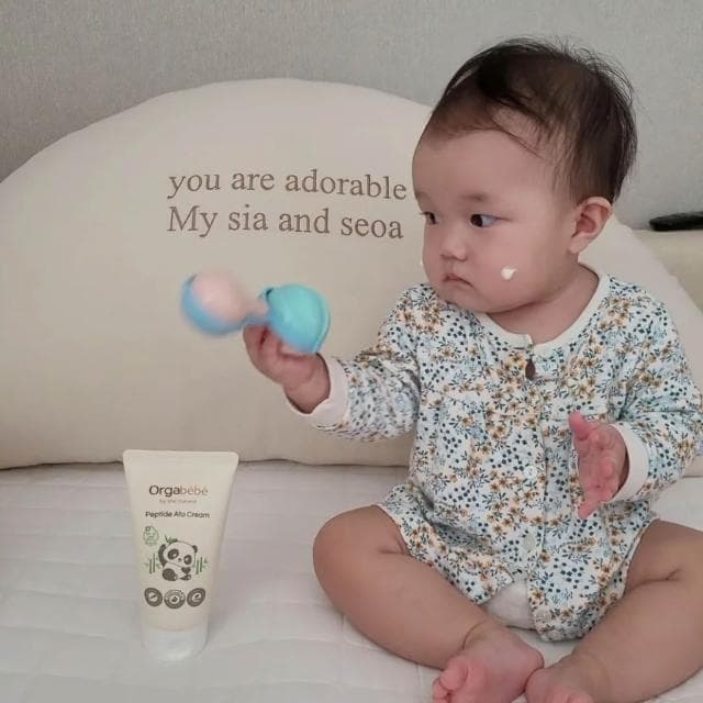 [正韓] 韓國ORGABEBE 嬰兒滋潤護膚霜｜嬰兒修護霜｜寶寶有機滋潤護膚霜｜嬰兒潤膚乳液｜寶寶護膚修護