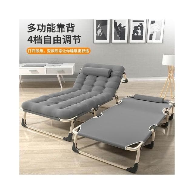 家用折疊床單人午休床辦公室午睡醫院陪護躺椅戶外沙發折疊床批發