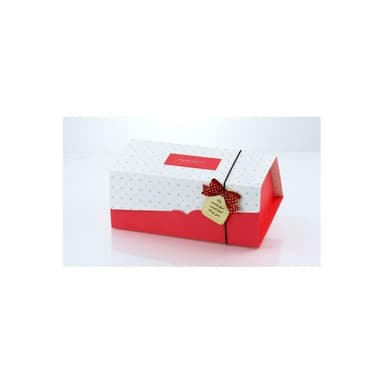 嚴選SHOP 20cm 附吊卡+船盒+彈性繩 生乳捲蛋糕盒 彌月蛋糕盒 蛋糕捲奶凍巻盒 包裝盒 禮品盒 C024