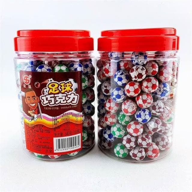 天下美食 足球巧克力糖 巧克力球 地球巧克力糖