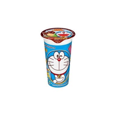 【Lotte 樂天】+爆買日本+(特價) 哆啦A夢 杯裝可可餅乾球 37g 小叮噹 可可球 可可餅乾 道具貼紙