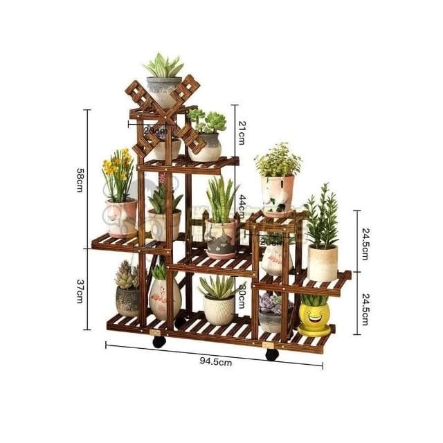 💖免運💖宅配花架 花架子 落地花盆架  多層花架 花盆 花架 實木花架 盆栽架 多肉植物架 陽台花架💖熱賣
