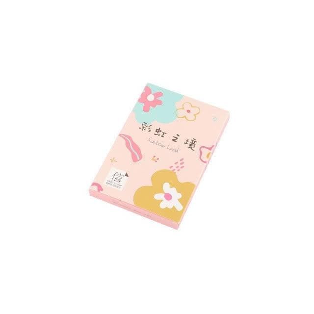 【德德小品集】明信片 彩虹之境 紀念 復古 郵寄 禮物 旅遊 回憶 照片 收藏 愛 文青 信的戀人 信 卡片 精緻 裝飾 ins風