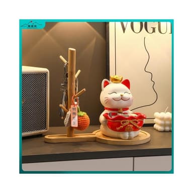 漫生活招財貓 玄關擺件 家居裝飾品 客廳裝飾 喬遷禮品 新居禮物 酒櫃電視櫃裝飾居家裝飾 開業禮物 交換