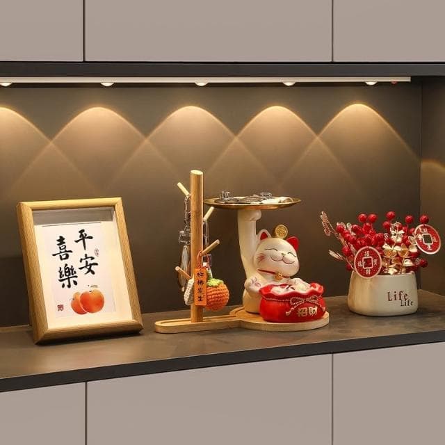 漫生活招財貓 玄關擺件 家居裝飾品 客廳裝飾 喬遷禮品 新居禮物 酒櫃電視櫃裝飾居家裝飾 開業禮物 交換