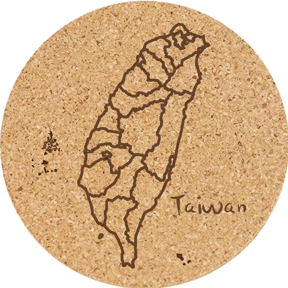 杯墊 隔熱墊 軟木杯墊 (地圖) 小禮物 活動禮品 開店禮品 生日禮物 禮品 結婚禮品 生活用品 廚房用品