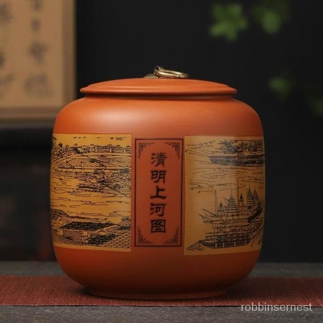 優選鐵觀音茶葉紫砂罐鐵觀音500g碧螺春茶葉綠茶250g金駿眉紅茶正山小種茉莉花茶