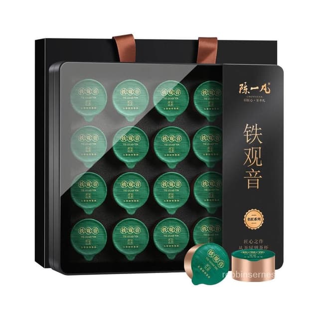 陳一凡 特級鐵觀音 2023新茶 安溪蘭花香烏龍茶葉 清香型高檔禮盒裝