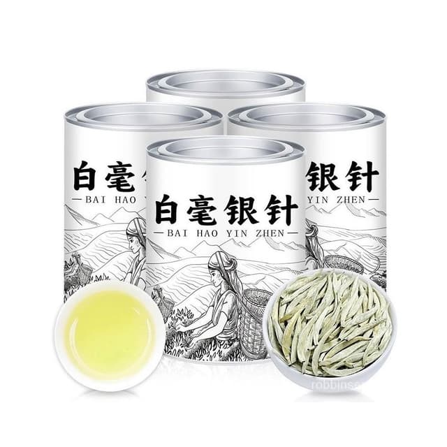 求求甄選 【7A白毫銀針】特級2024新茶全芽正宗白毫銀針茶葉白茶高山古樹茶