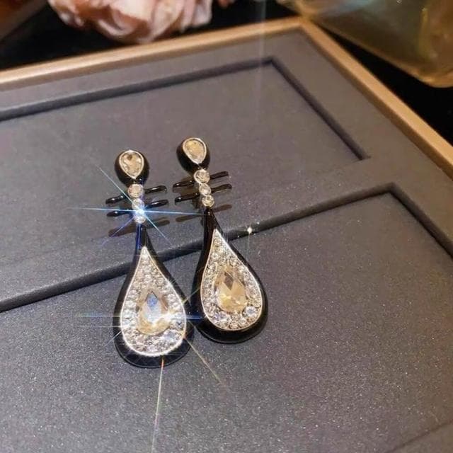 {遇見臻品}BG130中式琵琶耳環色國風新中式耳環古風流蘇耳飾清冷耳環漢服耳飾造型耳環中國風耳環氣質優雅耳環復古風耳環