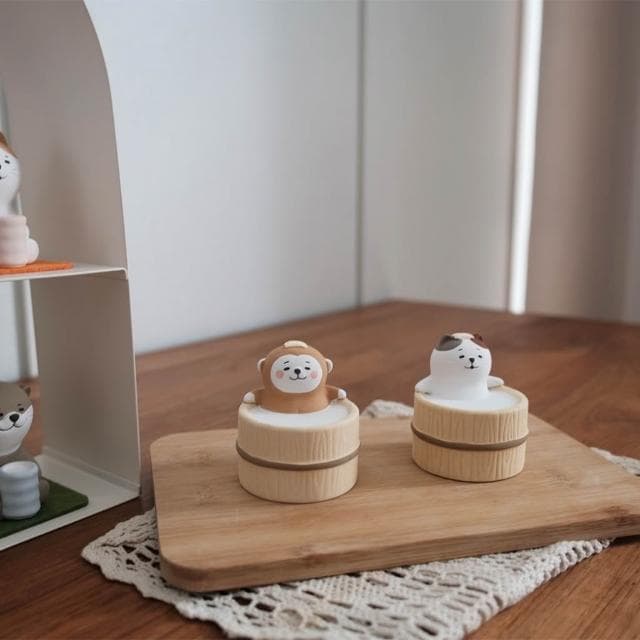 【職日生】DECOLE．動物造型香氛擴香石(香氛擴香石 造型擴香石 陶瓷擴香器 擴香石 薰香石 香氛石 香薰石)