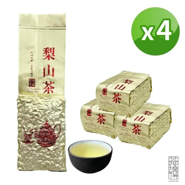 【xiao de tea 茶曉得】梨山特等午時嫩摘烏龍茶葉 150gx4件組 春茶 台灣茶 高山茶