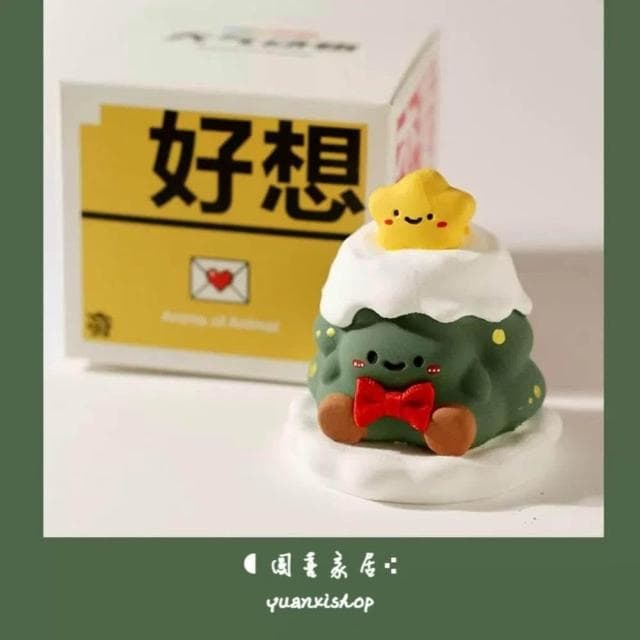 圓喜家居‣ 聖誕蠟燭 聖誕樹香薰蠟燭禮盒 禮物 生日 伴手禮 可愛香氛擺件 聖誕禮物
