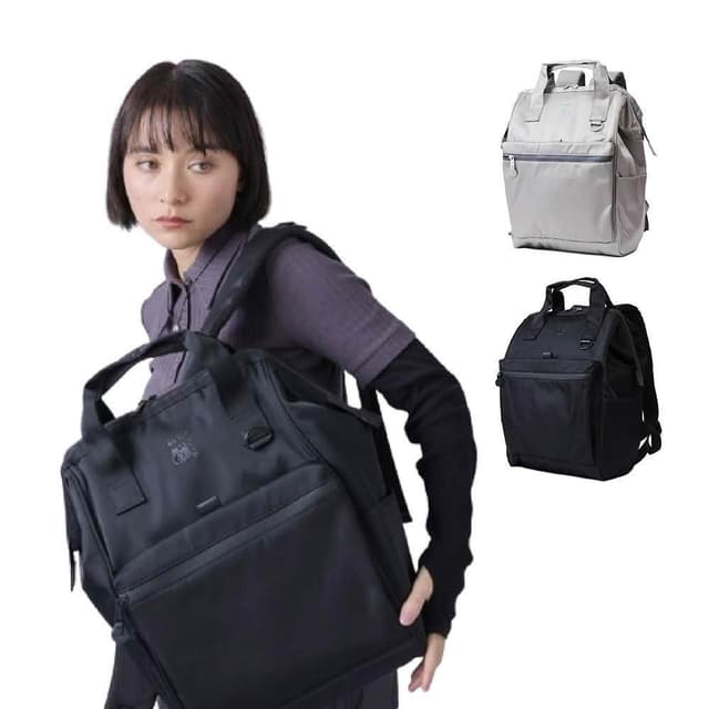 【anello】EXPAND6 旗艦店限定版 防潑水口金後背包 Large size (ATB4942) 15吋筆電OK
