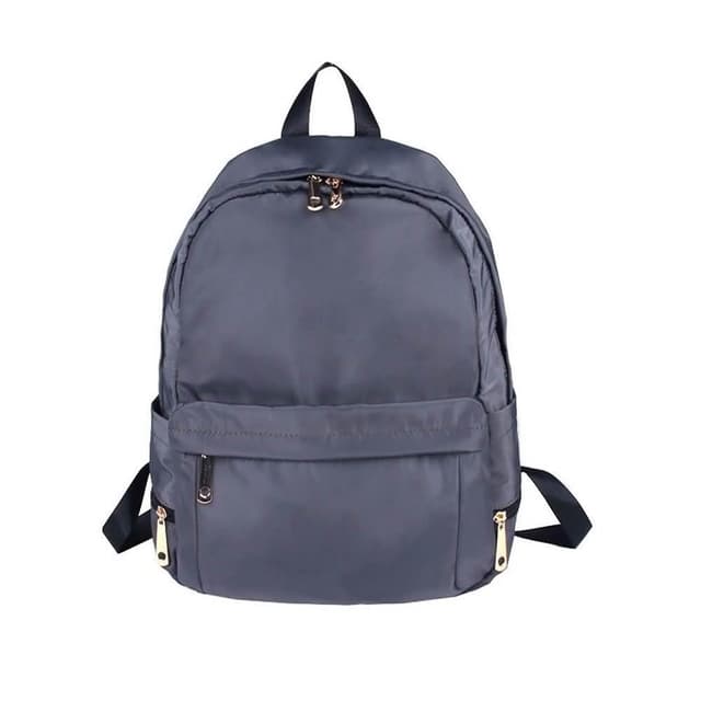 【米蘭精品】現貨+預購 後背包尼龍雙肩包輕便防水大容量簡約女包包母親節情人節生日禮物4色74cr22