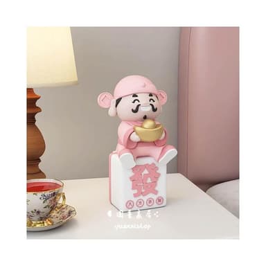 招財 財神爺擺件 招財貓 鑰匙收納 玄關收納 托盤收納 玄關擺件 禮物禮品 客廳擺飾 房間擺設 開業禮物